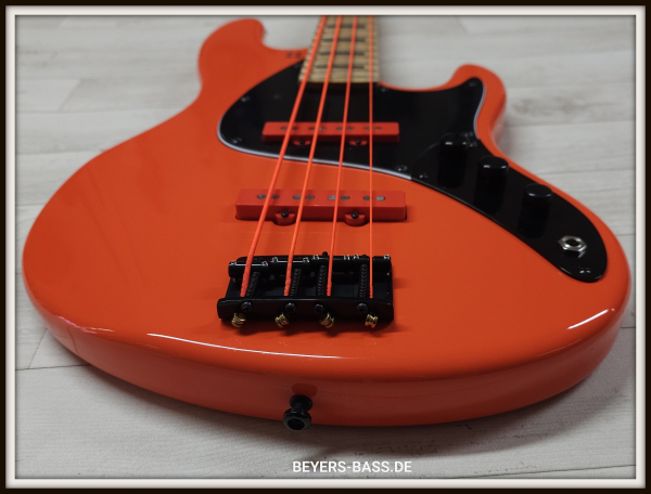 Preview: Sandberg California II TT4 "BassTheWorld" BTW, Very Soft Aged Orange Special Run, Limited Edition